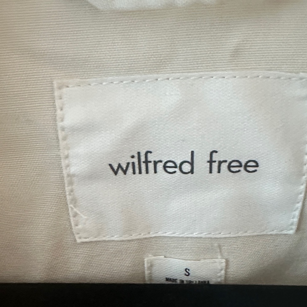 Aritzia Wilfred Free Cream Jacket - Picture 3 of 5